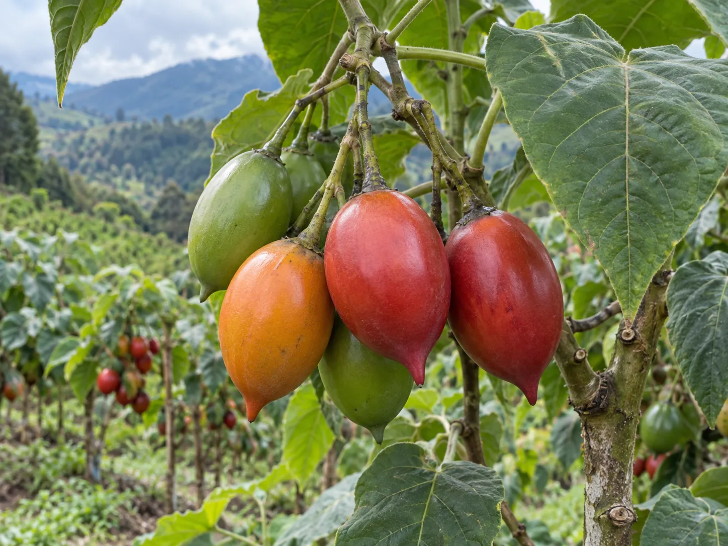 Fruto en crecimiento