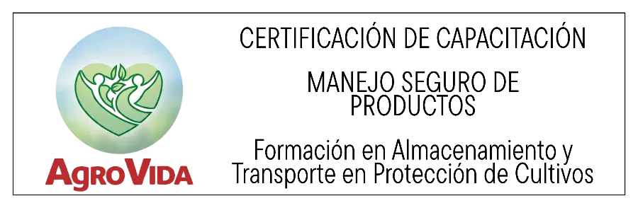 Certificación AgroVida — Manejo Seguro de Productos
